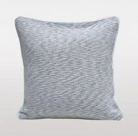 Jastučnica Tie&Die belo-siva