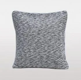 Jastučnica Tie&Die belo-crna