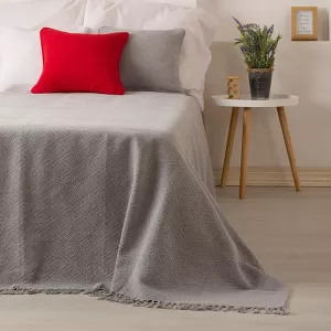 Prekrivač Diamond sivi